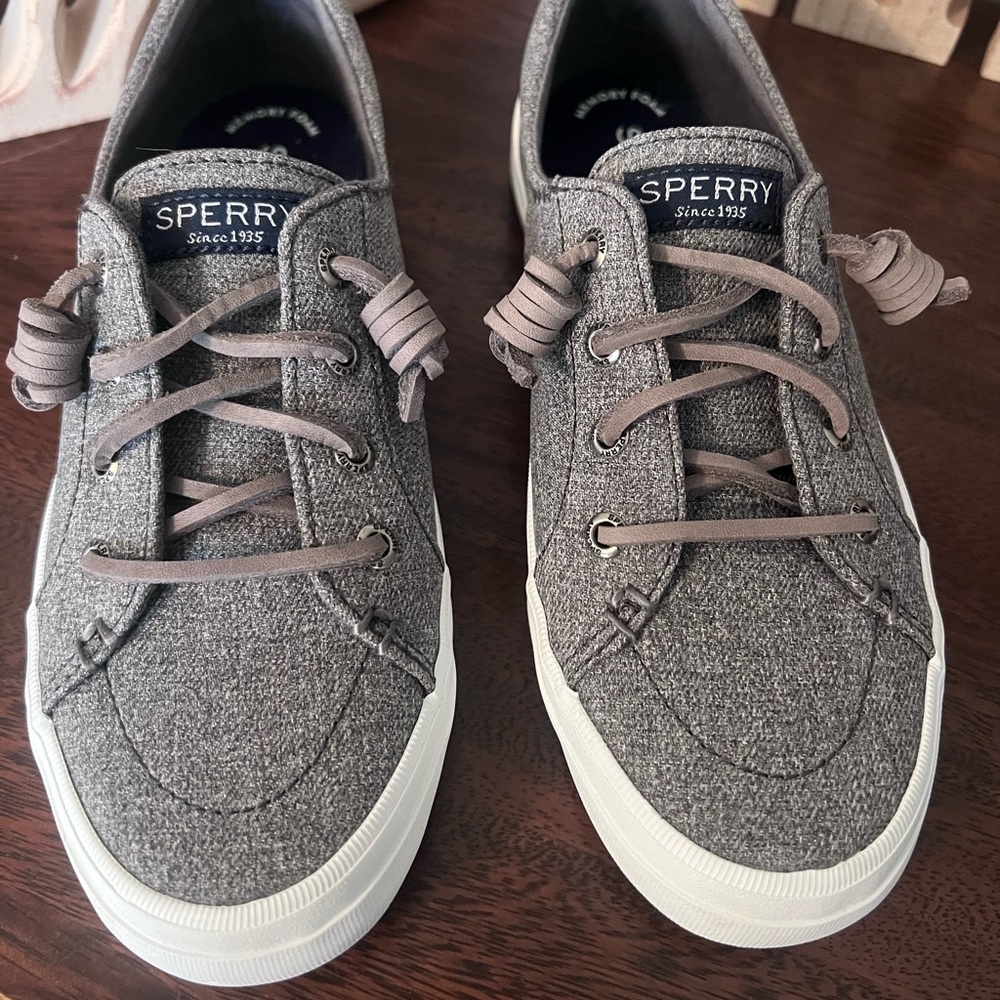 Gray Sperry Sneakers NWOT